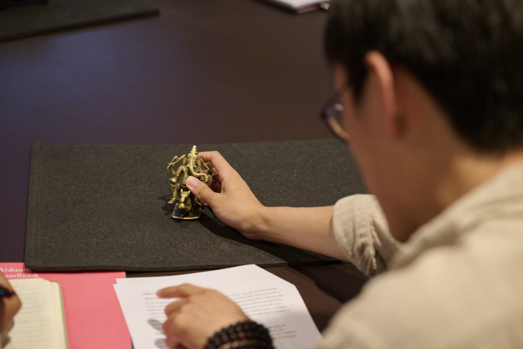 Handling objects at the British Museum