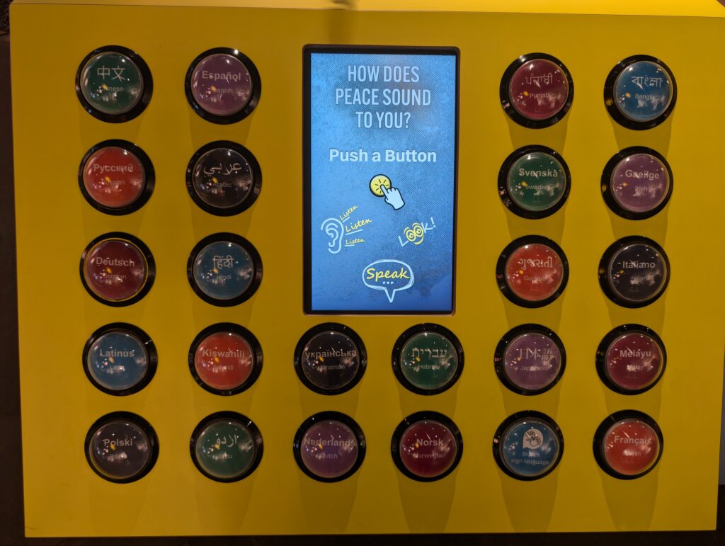 Peace sound board