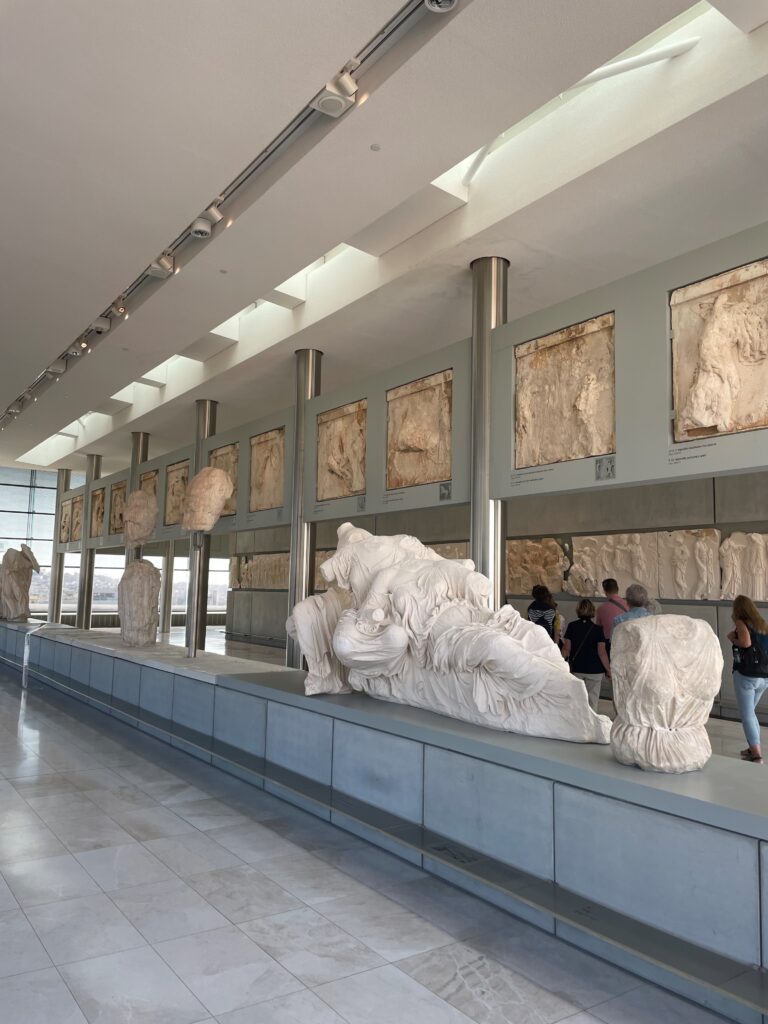 Photograph of the Parthenon sculptures.