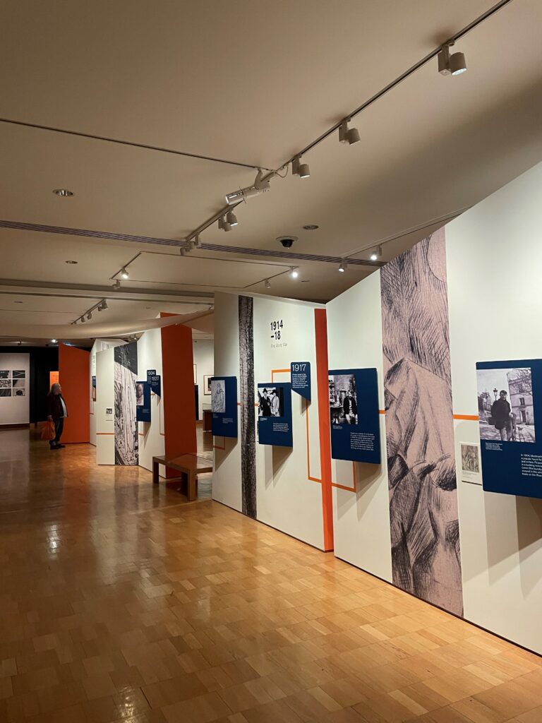 Photograph of the exhibition space